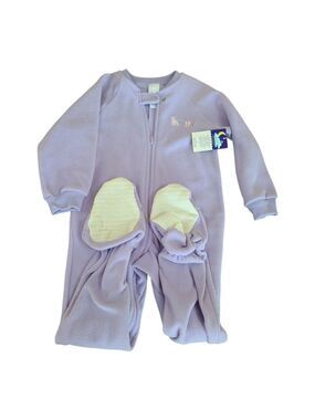 Wonder Kids 4T Fleece Footed Sleeper NWT